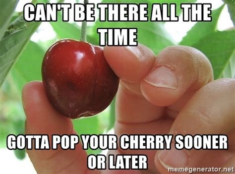 pop your cherry meaning in slang